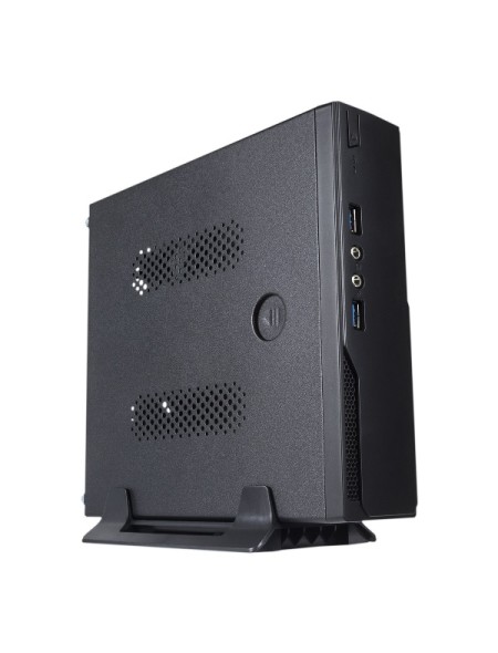 ÷ Caja itx unykach uk1003 uso en posicion horizontal o vertical, incluye soporte vesa para colgar usb 