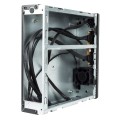 ÷ Caja itx unykach uk1003 uso en posicion horizontal o vertical, incluye soporte vesa para colgar usb 