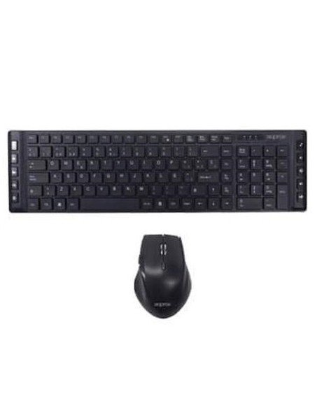 ÷ Teclado y mouse approx wireless mx430 dise?o compacto 2.4ghz usb approx color negro