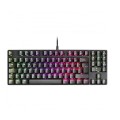 ÷ Teclado mecanico compacto tkl mars gaming mkrevo pro black switch outemu pro blue chipset vision mcu