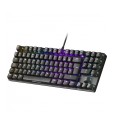 ÷ Teclado mecanico compacto tkl mars gaming mkrevo pro black switch outemu pro blue chipset vision mcu