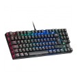 ÷ Teclado mecanico compacto tkl mars gaming mkrevo pro black switch outemu pro blue chipset vision mcu
