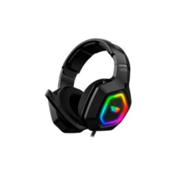 ÷ Headset gaming keepout hx901 7.1 con altavoces de 50mm usb 2.0 iluminacion rgb microfono plegable co