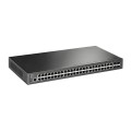 ÷ Switch gestionable l2 tp-link tl-sg3452 48p giga l2 mas 4 ranuras gigabit sfp puerto de consola rj45