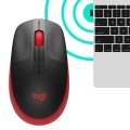 ÷ Mouse logitech wireless m190 color rojo p/n:910-005908