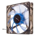 ÷ Ventilador interno unykach 120mm translucido con led blue 9 aspas