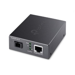 ÷ Convertidor de fibra tp-link fc311a-2 single-mode gigabit bidireccional de 1p rj45 10/100/1000 a 1p