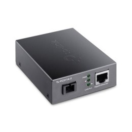 ÷ Convertidor de fibra tp-link fc311a-2 single-mode gigabit bidireccional de 1p rj45 10/100/1000 a 1p