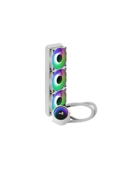 ÷ Sistema de refrigeracion liquida aerocool mirage l360 white 3x12cm infinity mirror rgb-a (adressable