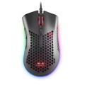 ÷ Mouse mars gaming rgb mmex dise?o hive black 50-32000 dpi pixart 3389pro switch superficie perforada