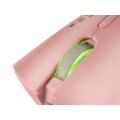 ÷ Mouse mars gaming rgb mmex dise?o hive pink 32kdpi pixart 3389pro switch superficie perforada ilumin