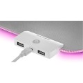 ÷ Alfombrilla mars gaming mmprgb2s silver iluminacion rgb en contorno tama?o xxl 800x300mm 4mm integra