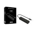÷ Hub usb-c 3.0 conceptronic hubbies07b 4 puertos usb 3.0 color negro carcasa de aluminio