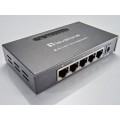 ÷ Switch level one gigabit carcasa metalica no gestion 5p 10/100/1000 geu-0523