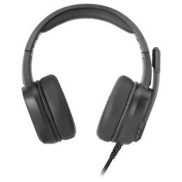 ÷ Headset mars gaming mh320 black hi-fi ultra-bass 3d jack 3.5mm iluminacion rgb flow (alimentada por