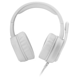 ÷ Headset mars gaming mh320 white hi-fi ultra-bass 3d jack 3.5mm iluminacion rgb flow (alimentada por