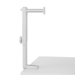 ÷ Soporte de auriculares mars gaming mhh2 white instalacion por debajo o encima de la mesa rotacion 36