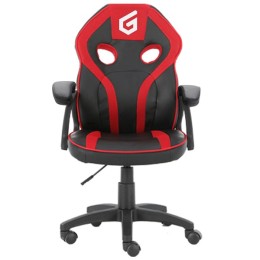 ÷ Silla gamer junior conceptronic eyota06r color negro detalles en rojo recubrimiento pu de alta calid