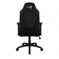 ÷ Silla gamer aerocool admiral dise?o gaming profesional negra con detalles en rojo sistema air reposa