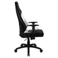 ÷ Silla gamer aerocool admiral dise?o gaming profesional negra con detalles en blanco sistema air repo