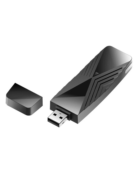 ÷ Usb wifi 6 d-link dwa-x1850 hasta 500mb en 2,4ghz y 1200mb en 5ghz wpa3 ofdma usb 3.02