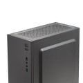 ÷ Caja atx semitorre gaming mars gaming mc100 black frontal y chasis en acero ultra-ligero 1xventilado