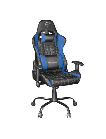 ÷ Silla gamer trust gxt 708 resto gaming giratoria 360 elevador de gas clase 4 respaldo ajustable entr