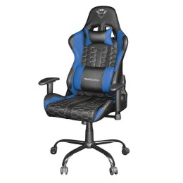 ÷ Silla gamer trust gxt 708 resto gaming giratoria 360 elevador de gas clase 4 respaldo ajustable entr