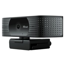 ÷ Webcam para streaming trust 4k tw-350 ultra hd campo vision 74? 2 microfonos int. filtro prvacidad 2