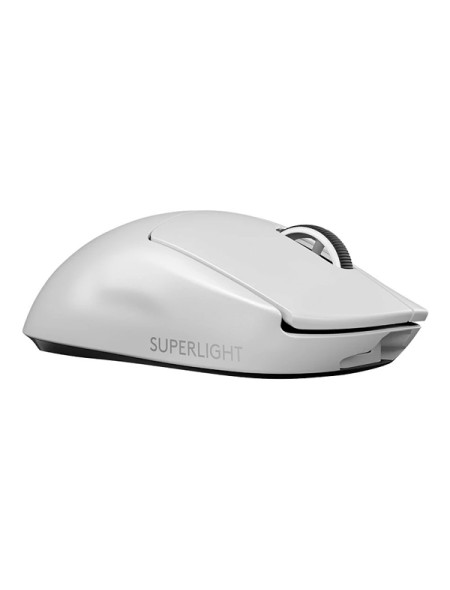 ÷ Mouse logitech gaming wireless pro x superlight color blanco p/n: 910-005943