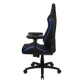 ÷ Silla gaming aerocool crown dise?o premium cuero sintetico aeroweave negra con detalles en azul repo