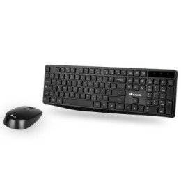÷ Teclado y mouse ngs wireless allure con adaptador usb