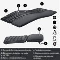 ÷ Teclado logitech bluetooth ergo k860 p/n: 920-010105