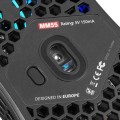 ÷ Mouse mars gaming rgb mm55 dise?o hive black 12800dpi a825pro switch huano superficie perforada ilum