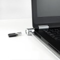 ÷ Cable de seguridad portatiles/monitores/televisiones tooq tqclk0025 con llave 1.5 m sistema kensingt