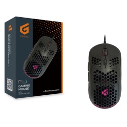 ÷ Mouse conceptronic gaming rgb djebbel04b usb 6400dpi 6 botones programables