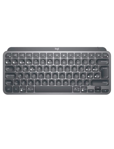 ÷ Teclado logitech wireless mx keys mini for business color grafito p/n: 920-010603