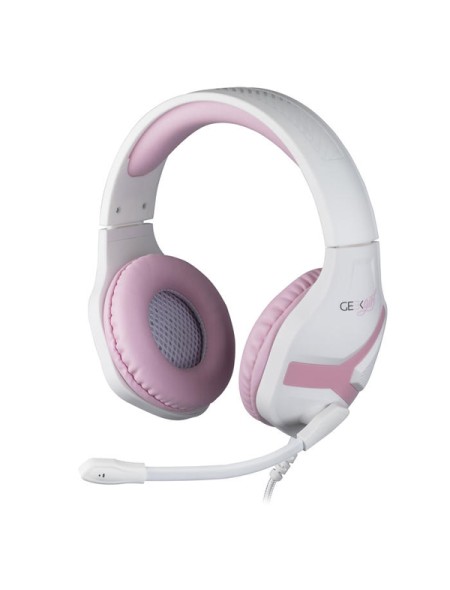 ÷ Headset konix geek girl crystal 40mm neodimio micro flexible compatible con pc / smartphone / tablet