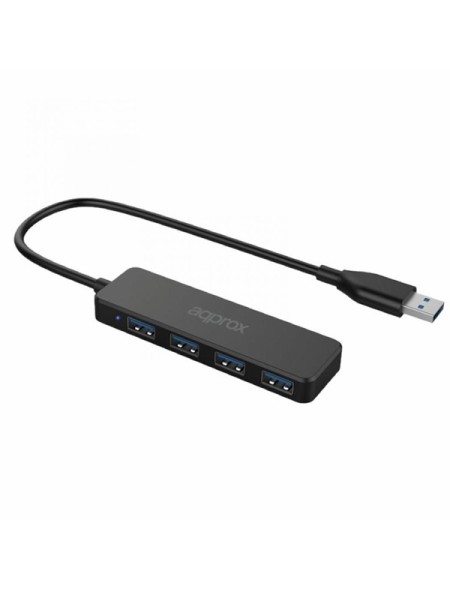 ÷ Hub usb 3.0 adaptador 4 puertos usb approx appc49 4xusb 3.0