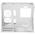 ÷ Caja microatx gaming mars gaming mcb white dise?o custom premium sistema modular sin fuente de alime