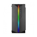 ÷ Caja microatx gaming mars gaming mc-s1 black frontal argb ventilador traser frgb ventana lateral sin