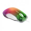 ÷ Mouse mars gaming rgb mmgloww white 12800dpi iluminacion total chroma-glow con cuerpo acabado en esp