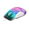 ÷ Mouse mars gaming rgb mmgloww white 12800dpi iluminacion total chroma-glow con cuerpo acabado en esp