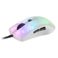 ÷ Mouse mars gaming rgb mmr translucido white 12800dpi ultra ligero 58g iluminacion rgb switches mecan
