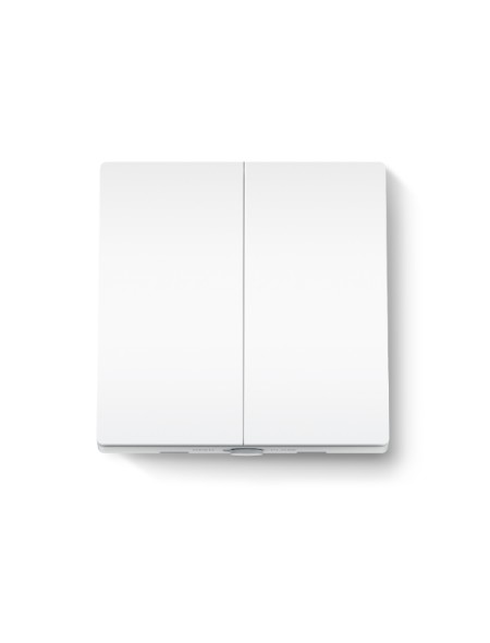 ÷ Interruptor de luz wifi inteligente tp-link tapo s220 2 pulsadores 1 via