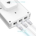 ÷ Punto de acceso interior wifi 6 tp-link eap655-wall de pared ax3000 blazing-fast