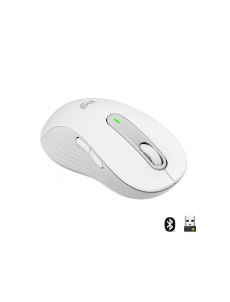 ÷ Mouse logitech wireless signature m650l tama?o grande blanco crudo p/n: 910-006240