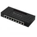 ÷ Switch level one no gestion 8p 10/100/1000 geu-0821