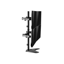÷ Soporte de mesa con base equip 650127 para 4 pantallas 17