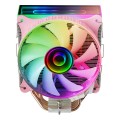 ÷ Ventilador con disipador de cpu mars gaming mcpu-vr pink dise?o doble espejo infinito 4 headpipes td